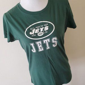 New York Jets NFL Team Apparel Soft Crew Neck Tee Shirt